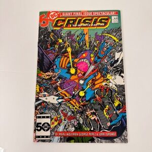 DC Comics Crisis On Infinite Earths Giant Final Issue # 12 George Perez